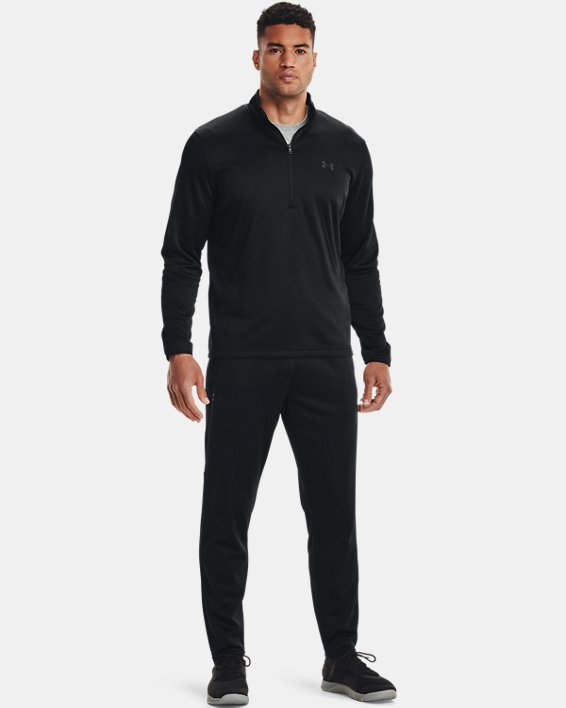 Men's Armour Fleece® Pants, Black, pdpMainDesktop image number 2
